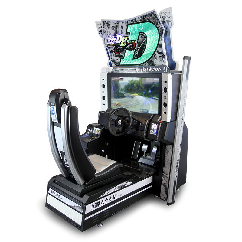 Hot selling initial D racing game Coin Operated Car Racing Arcade Simulator Video Game Machine For Sale