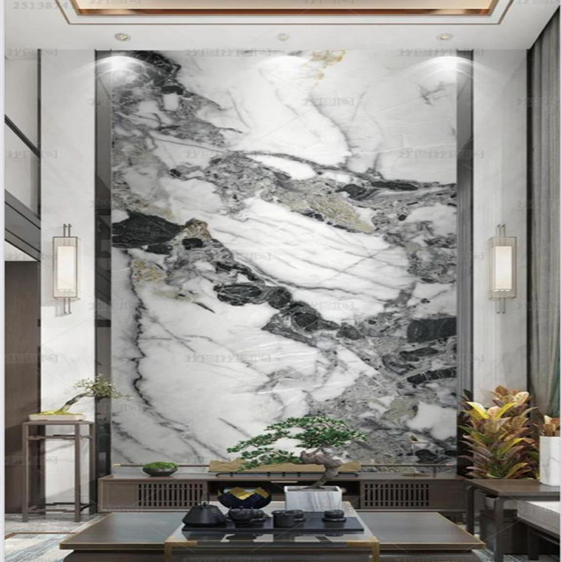 3D uv Marble Pvc Sheet Uv Treated Sheets Indoor Wall Panel