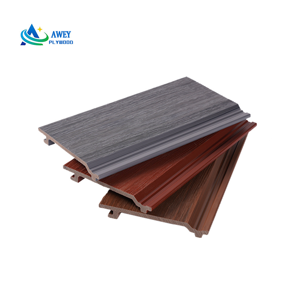 3D Exterior Wall Panel Cladding Siding Decoration WPC Wall Siding Panel