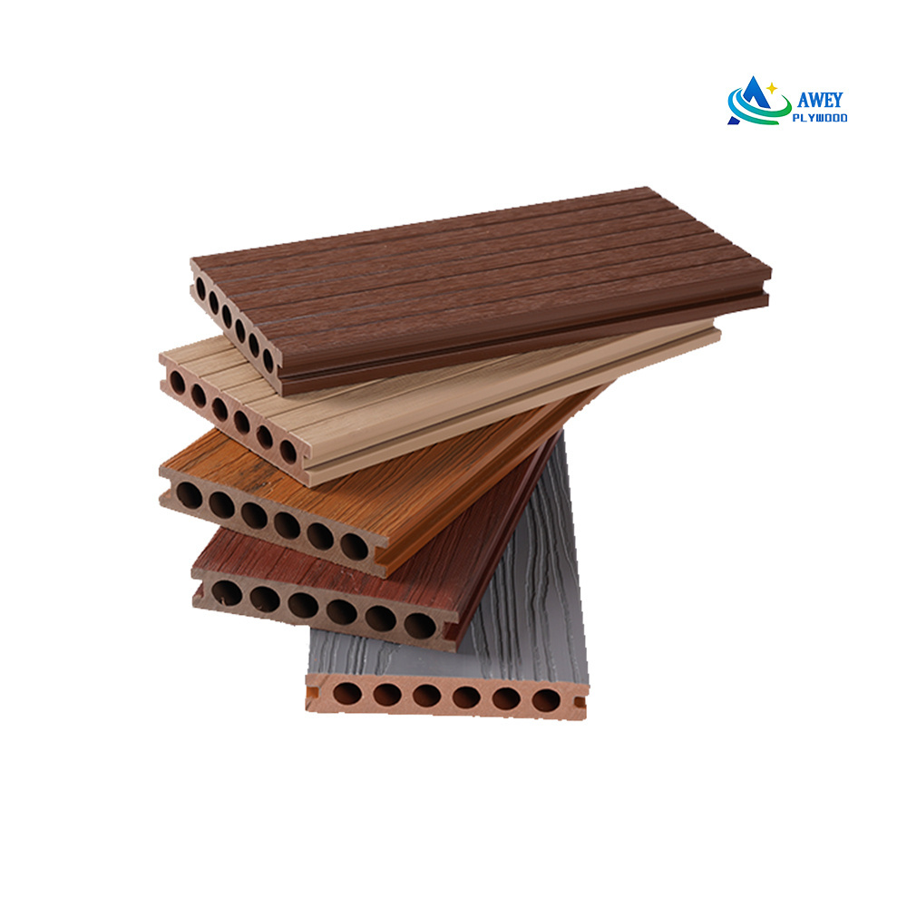 WPC Waterproof pvc floor deck hardwood flooring pvc decking  Outdoor Bamboo Decking WPC Floor