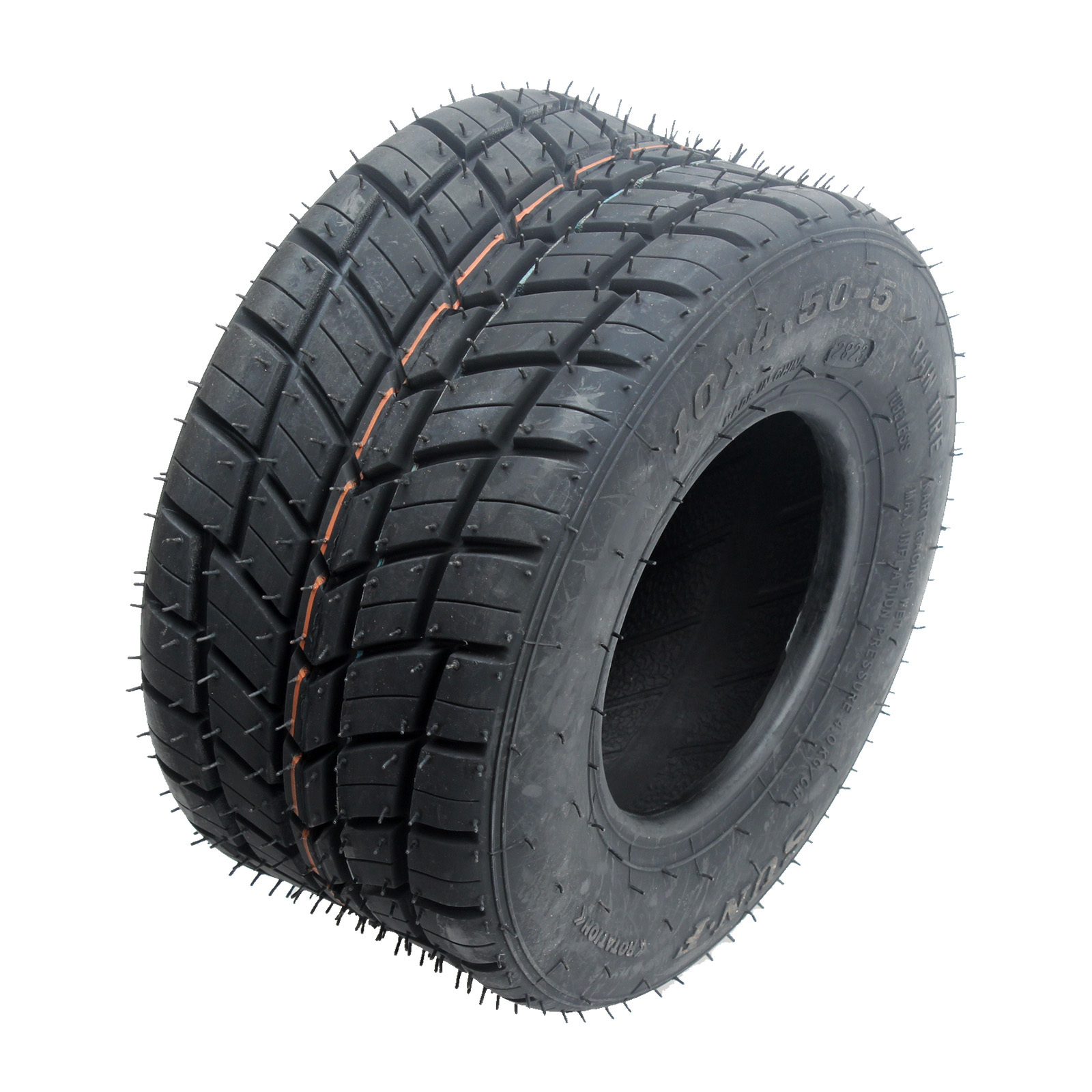 SUN.F Rubber Off-road Tubeless Go Kart Tyres 10x4.50-5