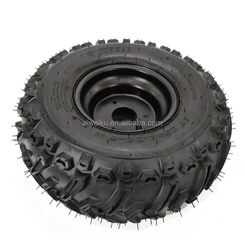 ATV tire 16x7-8 tubeless tire 7 inch with aluminum alloy wheels