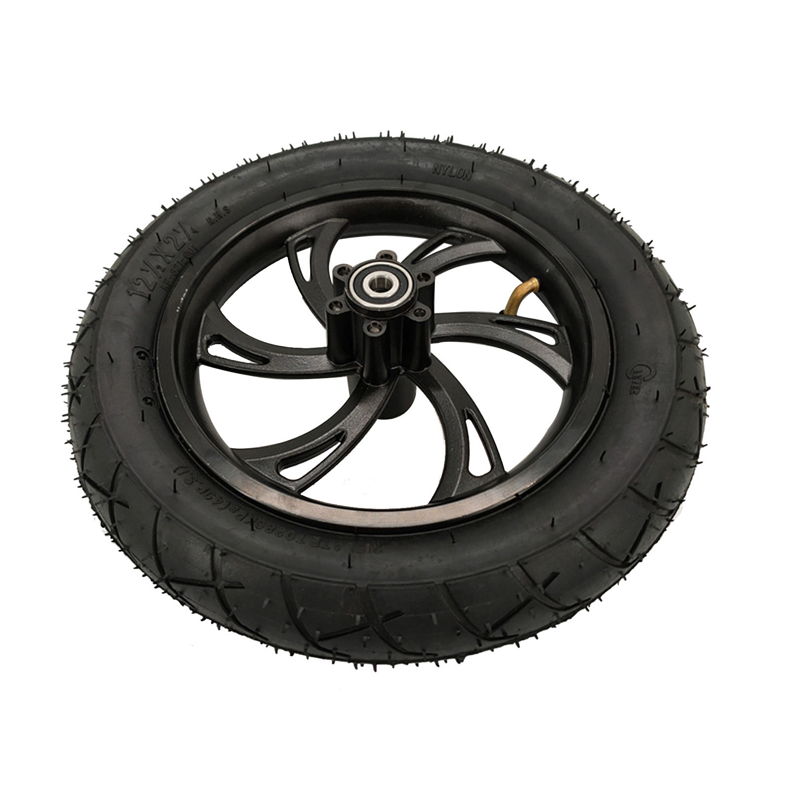 Motorcycle accessories 12 1/2X2 1/4 Wheel Tire & Inner Tube & Rim Set fits electric scooters E-bike folding bicycles