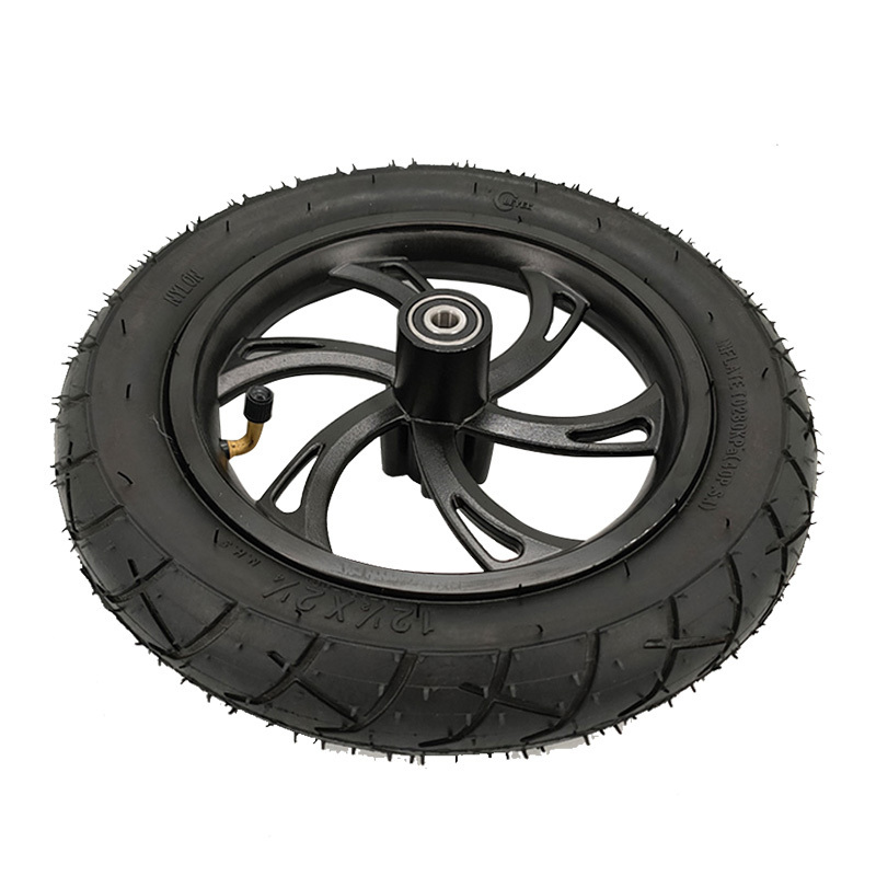 Motorcycle accessories 12 1/2X2 1/4 Wheel Tire & Inner Tube & Rim Set fits electric scooters E-bike folding bicycles