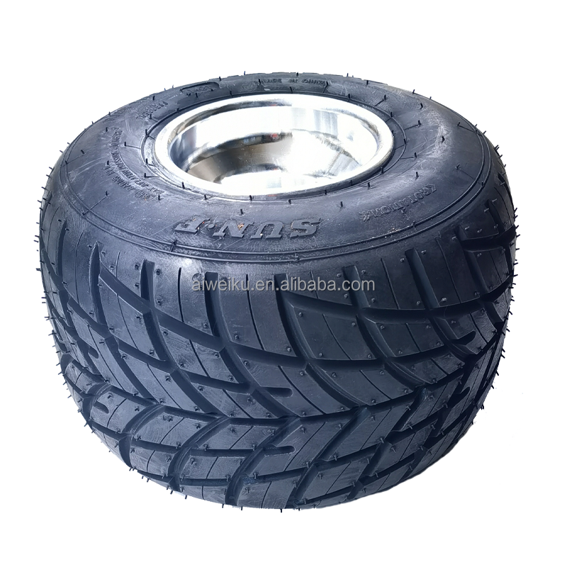 hot sale rental adults high quality go kart car tires 11x7.10-5 with  Aluminum alloy wheels