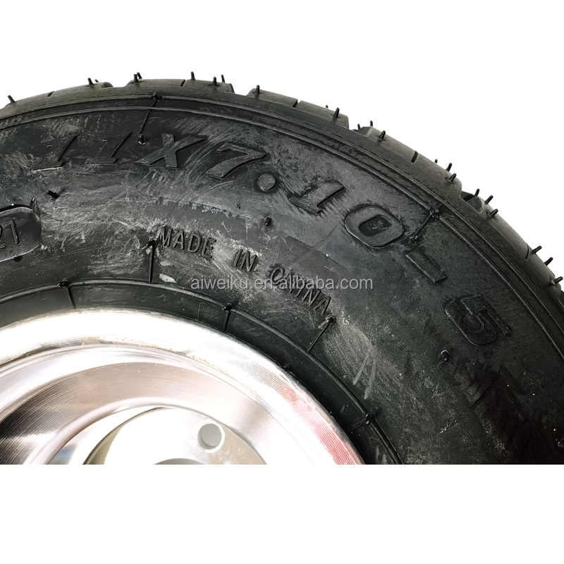 hot sale rental adults high quality go kart car tires 11x7.10-5 with  Aluminum alloy wheels