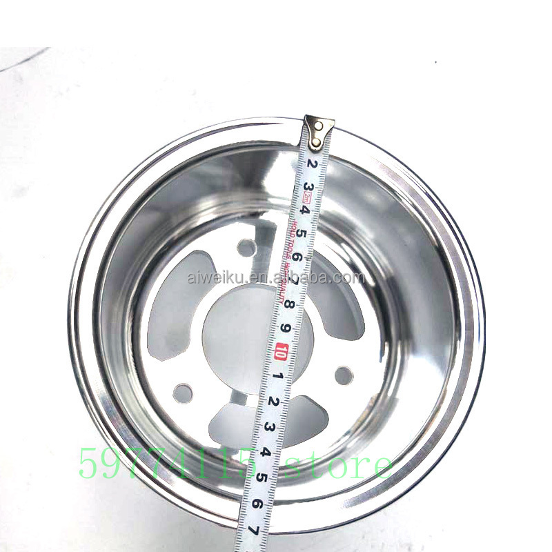 Aluminum Wheel Rim 6 Inch For Atv Go Kart Wheel Rim  13x6.50-6 15x6.00-6 145 / 70-6 Tire