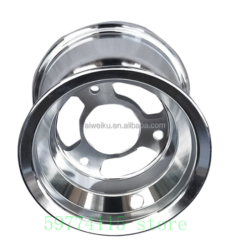 Aluminum Wheel Rim 6 Inch For Atv Go Kart Wheel Rim  13x6.50-6 15x6.00-6 145 / 70-6 Tire