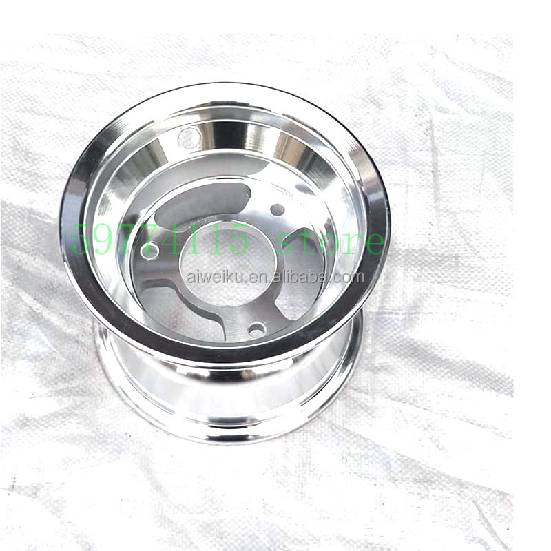 Aluminum Wheel Rim 6 Inch For Atv Go Kart Wheel Rim  13x6.50-6 15x6.00-6 145 / 70-6 Tire