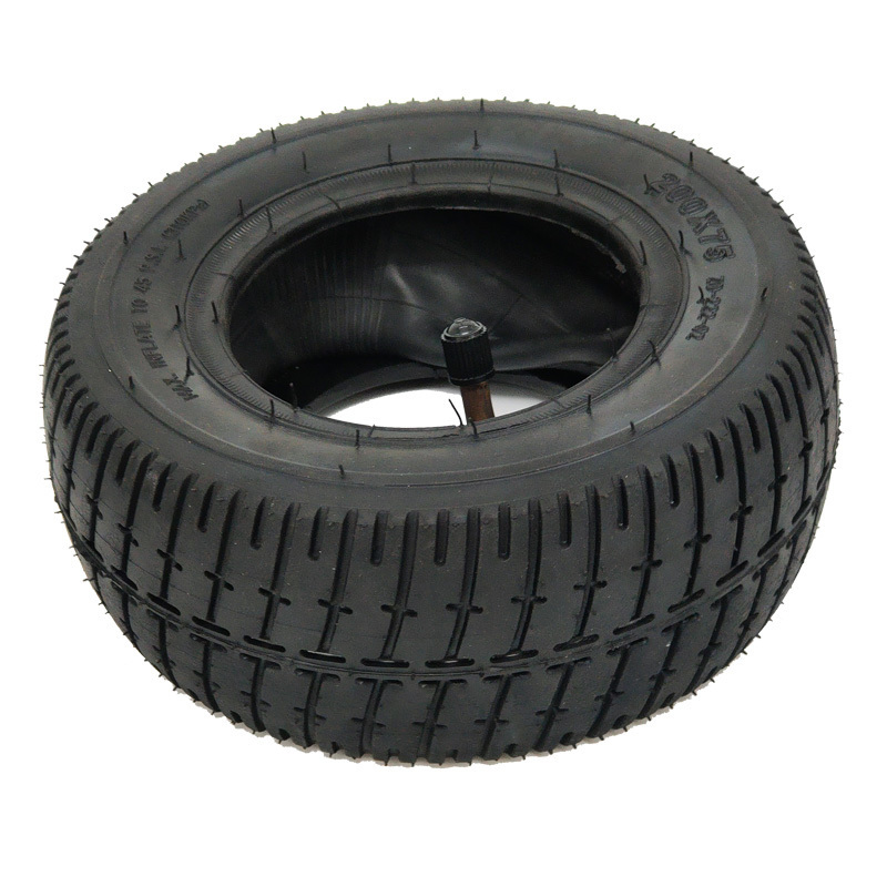 High quality  200x75 children's go-kart tire 8 inch 200x75 inside and outside tires playground toy car front and rear tires