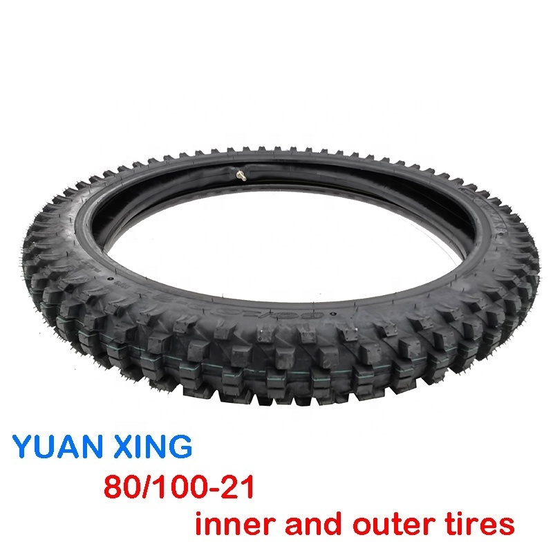 Motorcycle Tire 80/100-21 Large Tooth Deep Mountain Field For SXF EXC XCF YZF WR KXF RMZ CRF 150 250 300 350 450