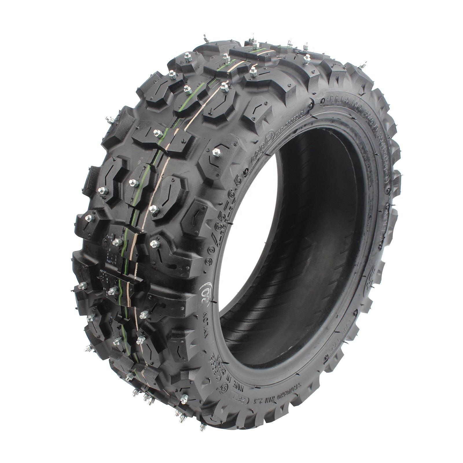 11 Inch Tubeless Tire 90/65-6.5 Winter Snow Ice Studded Tire for Kaabo Wolf Warrior 11 X King GT Zero 11X Electric Scooter Parts