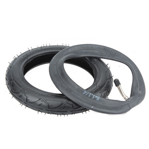 Pneumatic 8x1 1/4 Wheel Inner Tube 8" Air Wheel Outer Tire 8x1.25 Inflatable Tyre With Inner Tube Scooter Tire Replacement