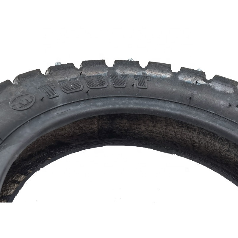 TUOVT 255X80 Tyre with spike Winter Snow Tires for Electric Scooter Zero 10x Dualtron Off Road Tire