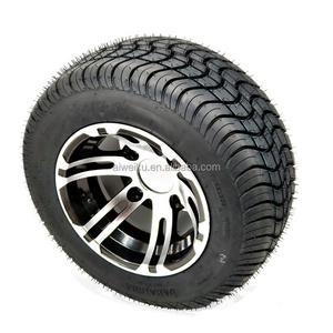 205/50-10 with aluminum alloy wheels for 10 inch  Golf Cart Tire