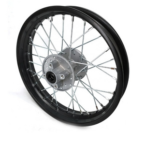 1.85x14 inches aluminum alloy Rim Wheel for CRF70 KLX BBR Pit Dirt Bike Taotao 90/100-14 tire