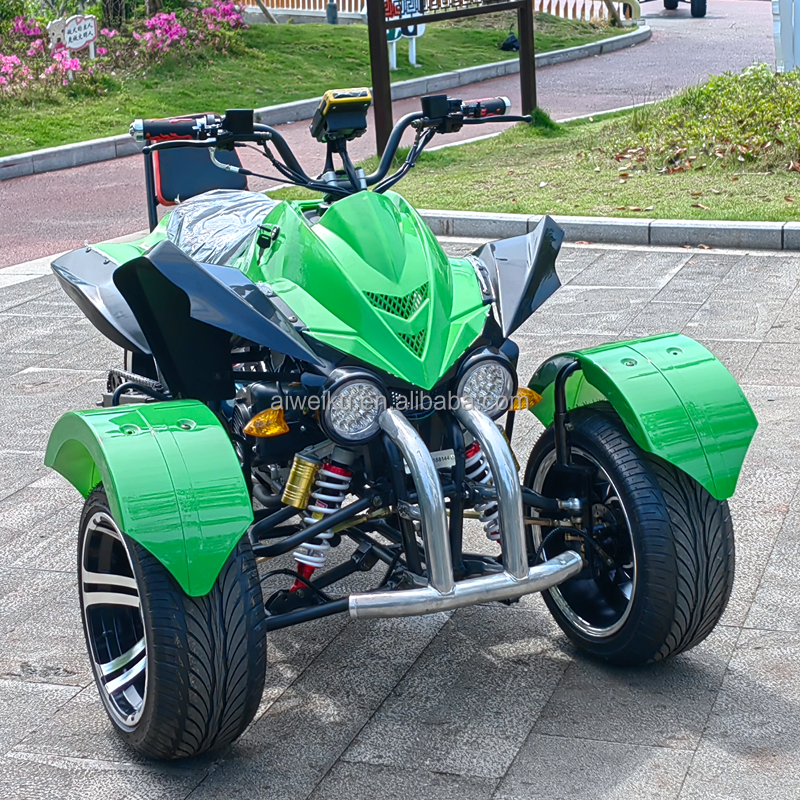 China Manufacturer Off Road Motorcycle ATV Automatic 200cc Inverted Tricycle ATV