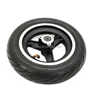 For Electric Scooter Front Tire 70/65-6.5 Tubeless Tire With Aluminum Wheel