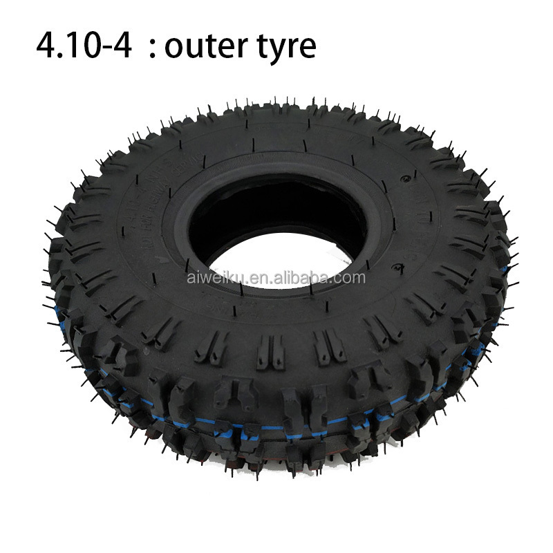 4.10-4 Tire and inner tube Pneumatic tyre  For Mini ATV Quad Electric Scooter 47cc/49cc kid's Bike