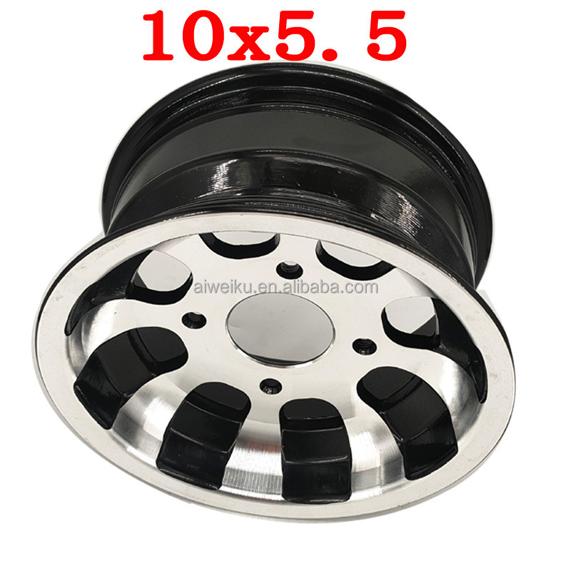 10 Inch Alloy Wheels Hub Size 10x7  5.5  Rims For Four Wheel Atv Atv Go Kart   Front And Rear Wheel