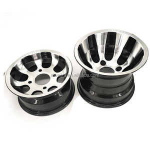 10 Inch Alloy Wheels Hub Size 10x7  5.5  Rims For Four Wheel Atv Atv Go Kart   Front And Rear Wheel