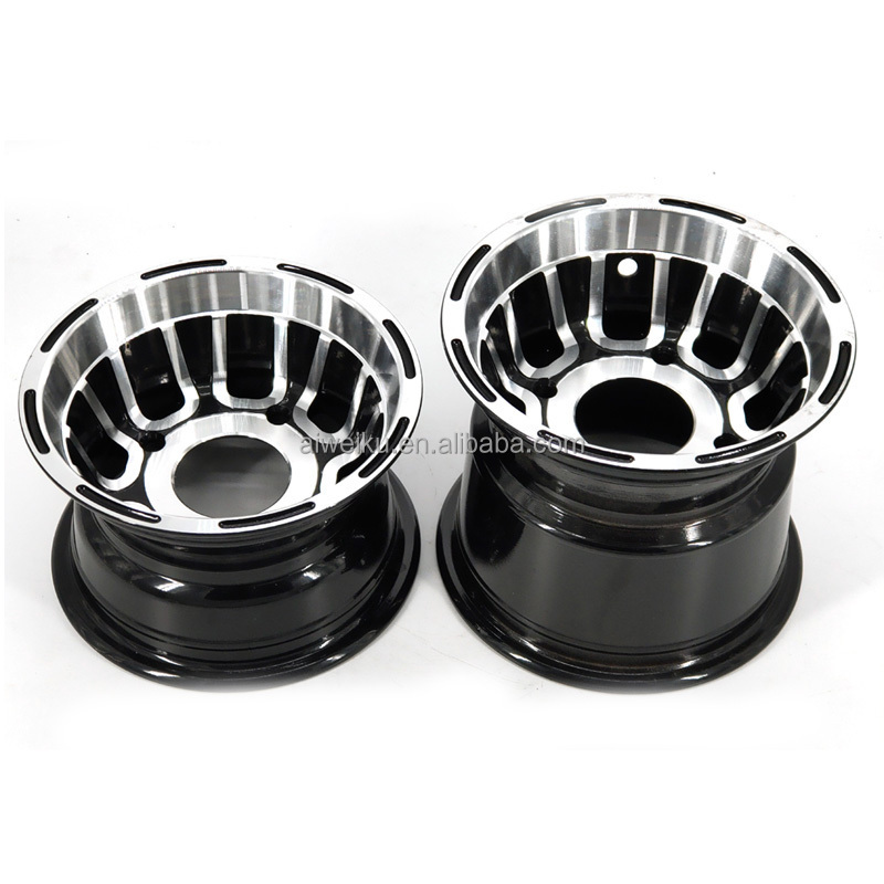 Size 8 Inch Bearing Wheel Hub ATV Aluminum Rims Use19X7.00-8 Tyre 20x7-8 21x7-8 Vacuum Tires for Go-kart Four Wheel Motorcycle