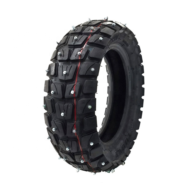 TUOVT 255X80 Tyre with spike Winter Snow Tires for Electric Scooter Zero 10x Dualtron Off Road Tire