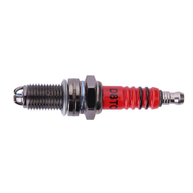 Spark Plug D8TC 3-Electrode Replacement For Motorcycle 50cc 70cc 90cc 110cc ATV 150 Moped Go Kart Scooter