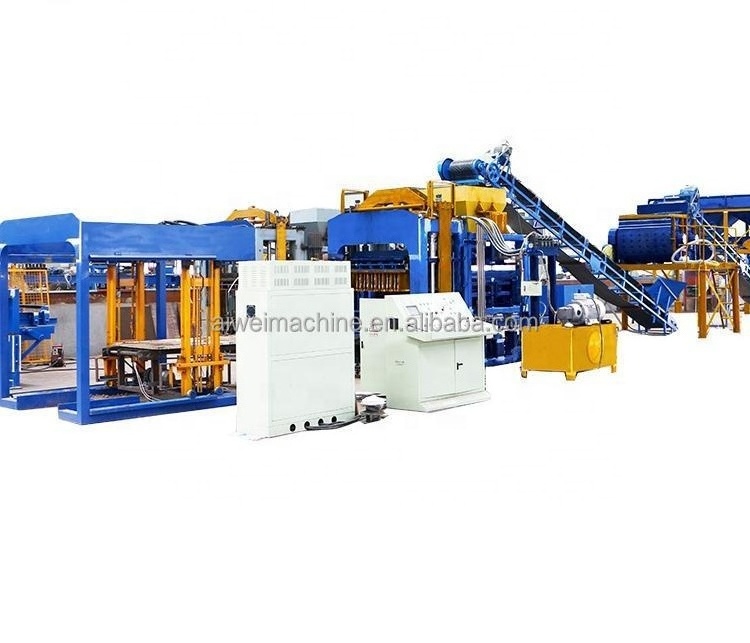 Low price QT 8-15 building glass blocks making machine in ghana construction cement blocks block making machine