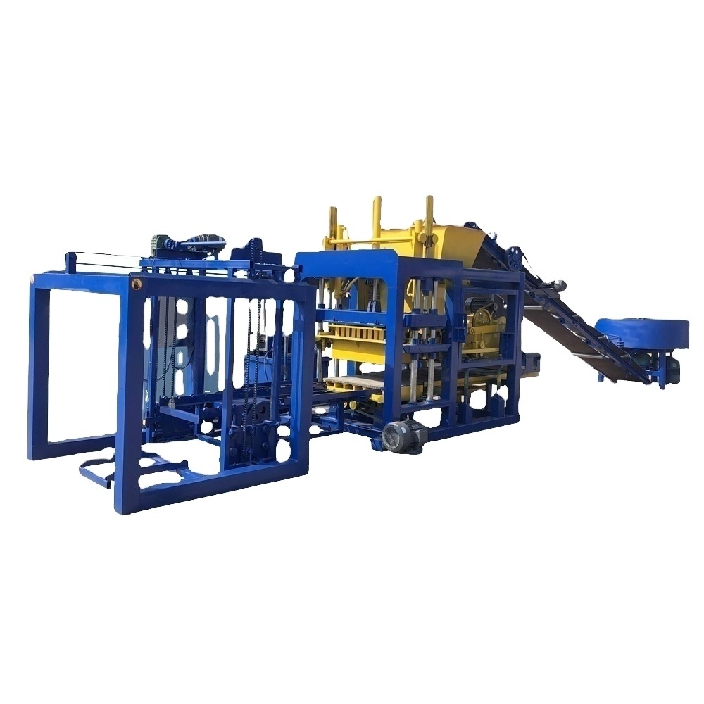 Qt4-15B Big Capacity Full-Automatic Block Making Machine for Pavers, Solid bricks&blocks, Hollow Blocks machine