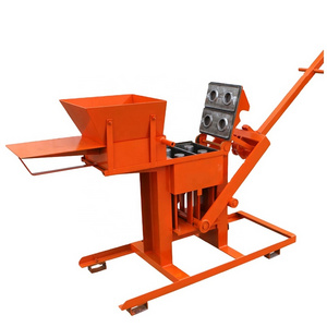 Low cost manual interlocking clay soil brick making machine  logo bricks earth block machine in small size clay machine