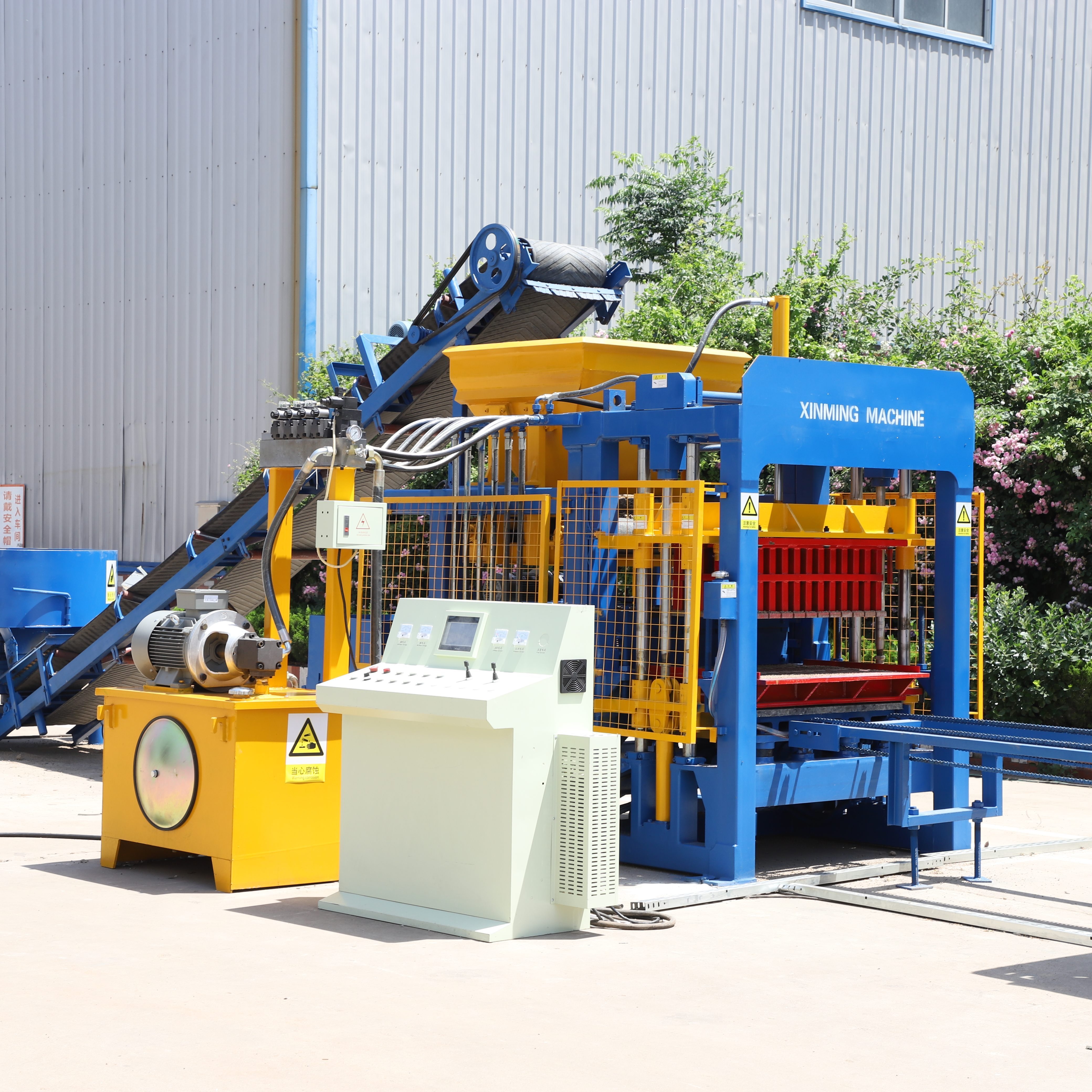 QT4-15 concrete block machine cement block machine manufacturers