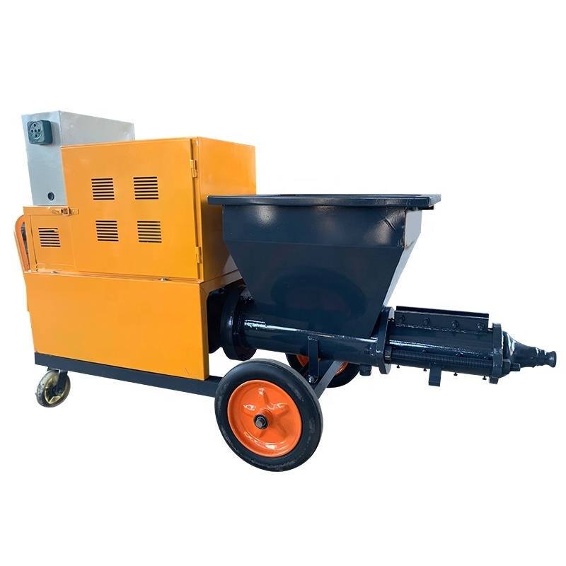 220V 50HZ Construction Machinery Electric Concrete Wall Cement Mortar Spraying Plastering Rendering Machine