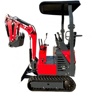 7.6kw 1ton Cheap Mini Small Excavator AWY10 Type for Garden/farm Max. Digging Depth 1630mm Mini Excavator 1.5 Ton Diesel Engine