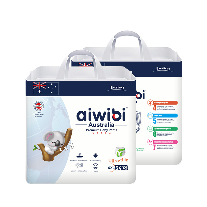 Aiwibi Low Price Baby Diapers/Nappies Training Pants In Dubai Wholesale Girl Boy Korean Diapers Pull Up Pants