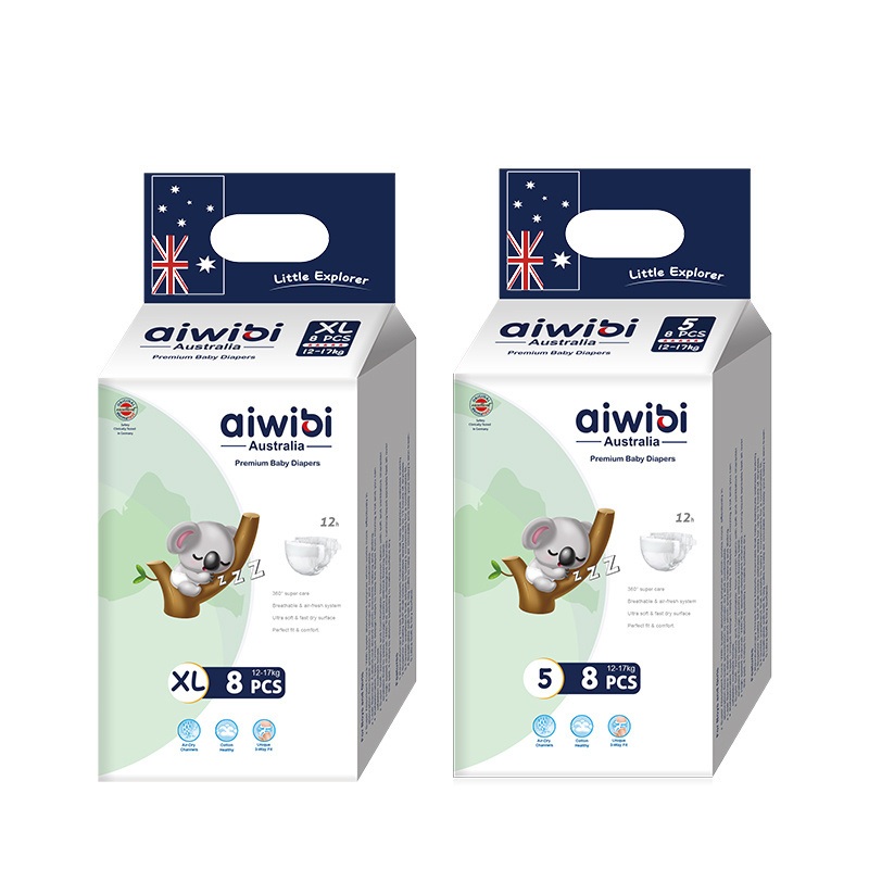 AIWIBI Baby Diapers/Nappies Wholesalers In Dubai With A Grade Quality Diapers In Pallets