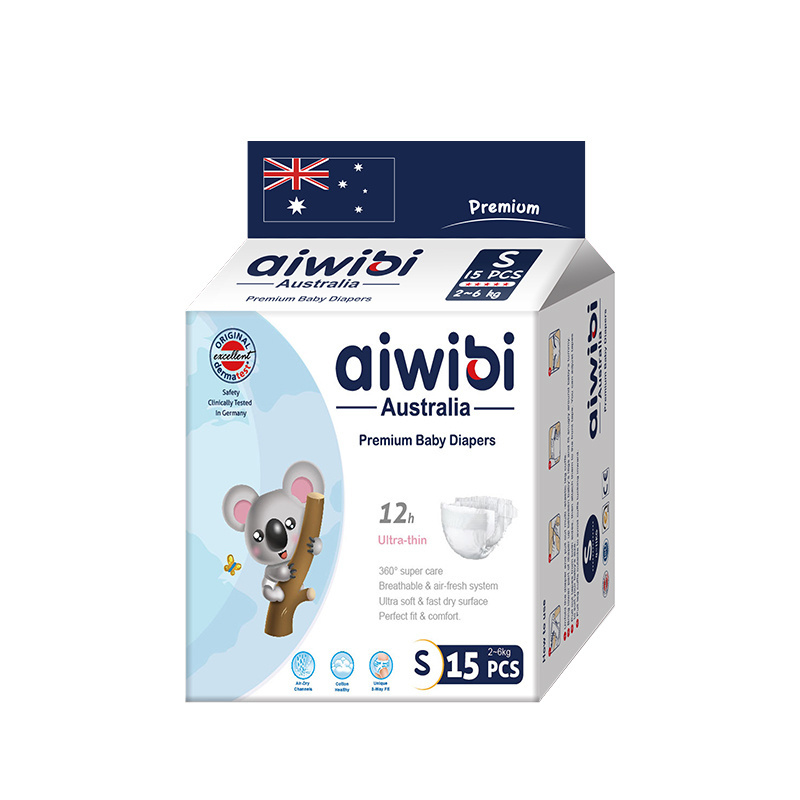 Australian Aiwibi Baby Diapers Weight In 50 Pieces Bale Free Teen Diaper Samples Baby Diapers/Nappies Wholesale Free Shipping