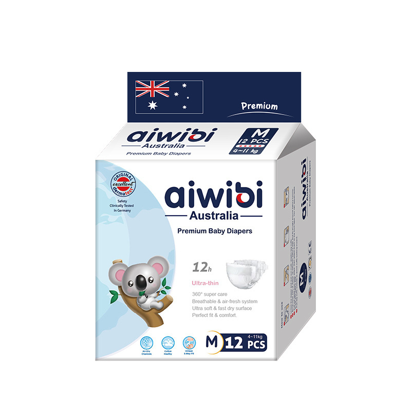 Australian Aiwibi Baby Diapers Weight In 50 Pieces Bale Free Teen Diaper Samples Baby Diapers/Nappies Wholesale Free Shipping