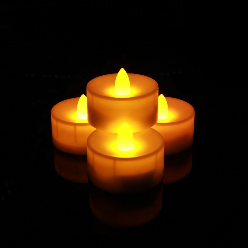 2.2'' Color Changing Realistic Flameless Flickering Electronic LED AAA Battery Tea Lights Candles