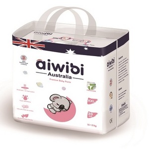 AIWIBI brand Manufacturer High Quality Diapering In Bulk Disposable Baby Diaper Baby Diapers Nappies For Baby AWB15