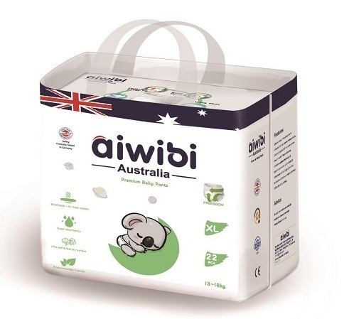 AIWIBI brand Manufacturer High Quality Diapering In Bulk Disposable Baby Diaper Baby Diapers Nappies For Baby AWB15