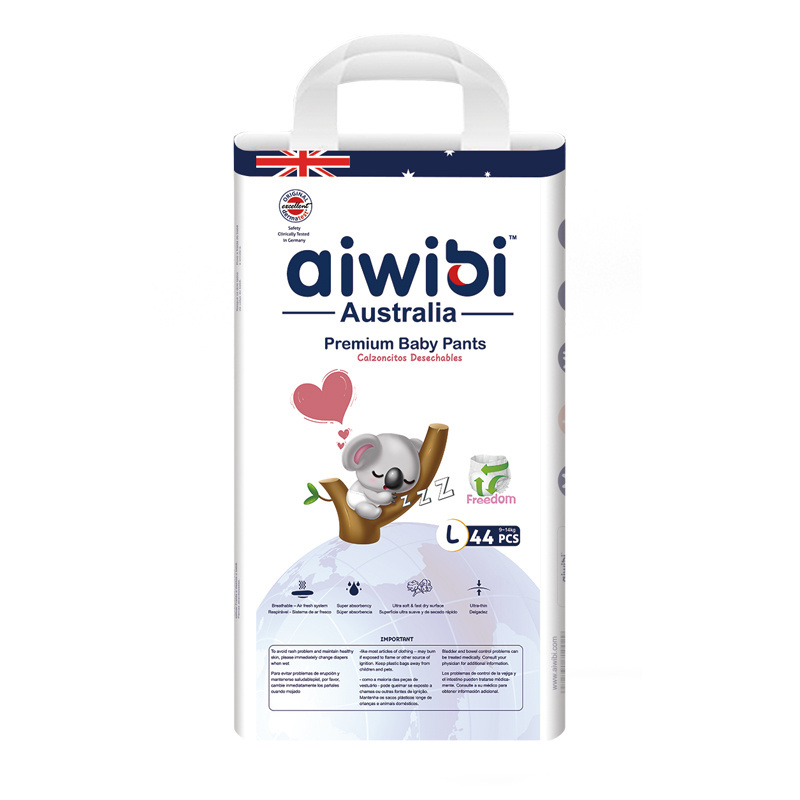 AIWIBI brand Manufacturer High Quality Diapering In Bulk Disposable Baby Diaper Baby Diapers Nappies For Baby AWB15