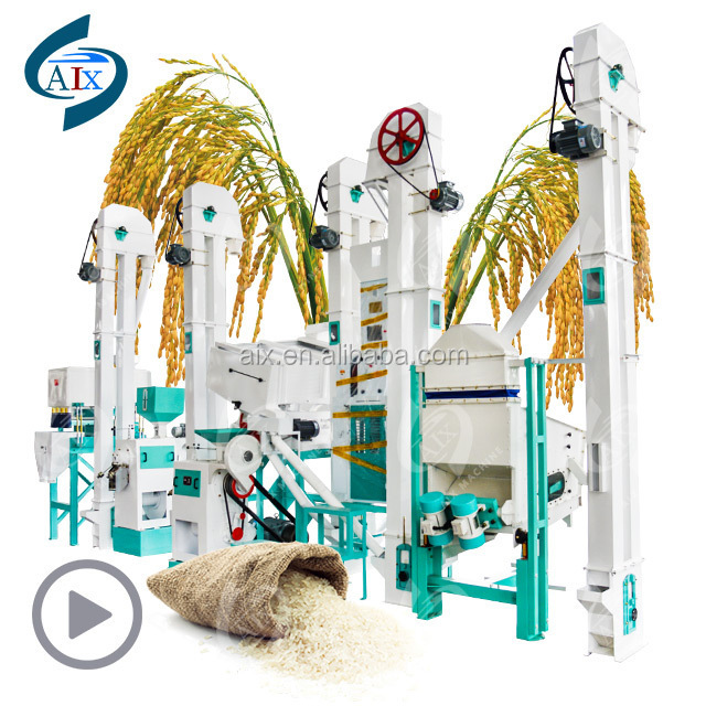 28T/day rice milling production line/parboiled rice mill plant/rice milling machine