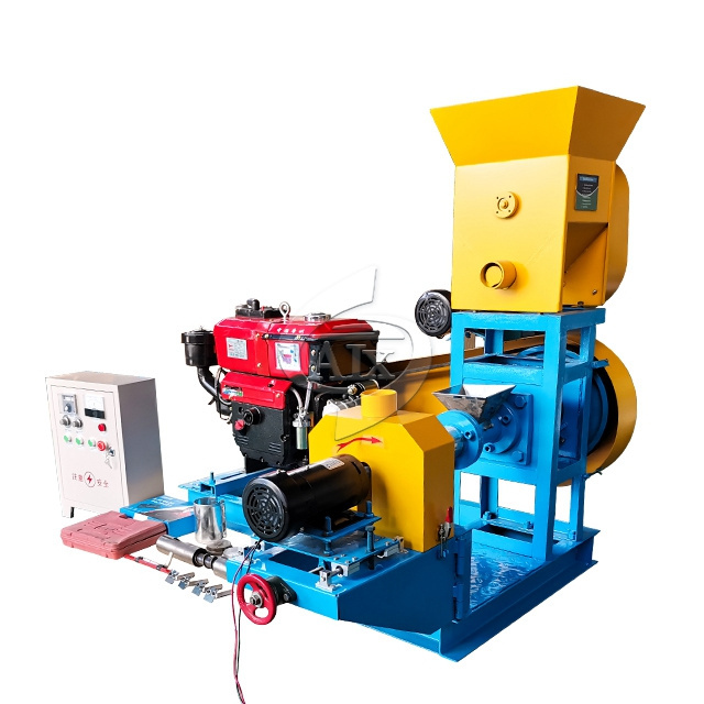 China manufacturer supply fish feed machine/fish float meal pellet machine