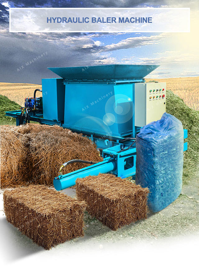 The baler press and manual hay baler and stationary baler on sale