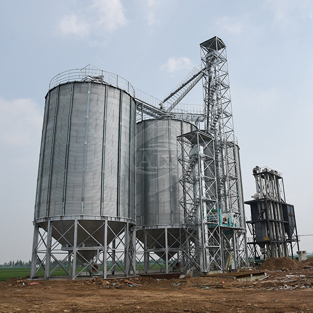 Factory price corn grain rice soybean feed storage bin