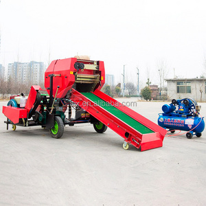 Farm Use Silage Mini Hay Baler For Sale Rice Husk Baler Machine