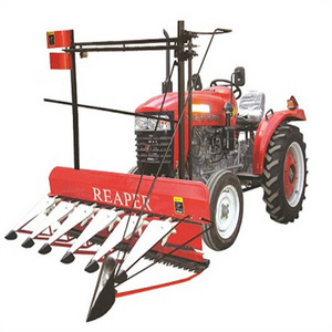 4 wheel tractor power add corn reaper for corn harvest