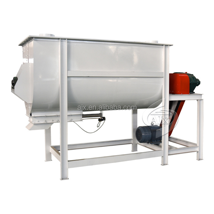 feed mill paddle mixer animal feed grinder and mixer poultry feed mixer grinder machine for sale