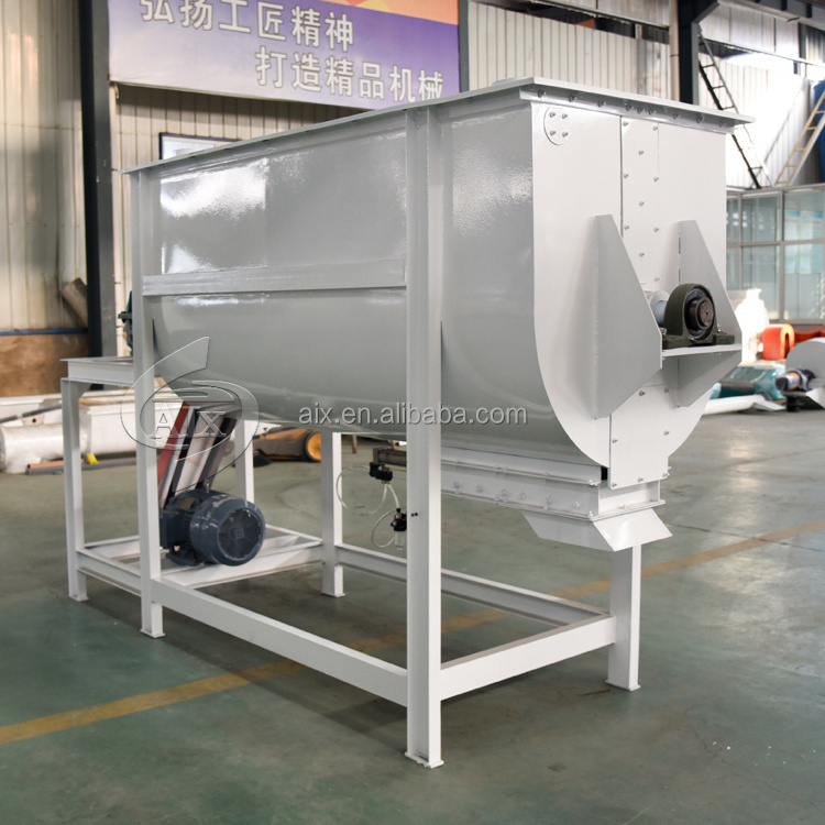 feed mill paddle mixer animal feed grinder and mixer poultry feed mixer grinder machine for sale